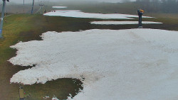 Sjezdovka skiareálu Hlubočky