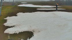 Sjezdovka skiareálu Hlubočky