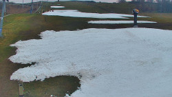 Sjezdovka skiareálu Hlubočky