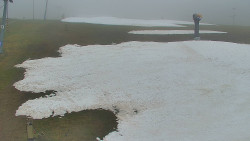 Sjezdovka skiareálu Hlubočky