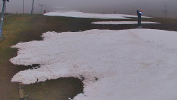 Sjezdovka skiareálu Hlubočky