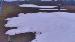 Sjezdovka skiareálu Hlubočky