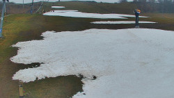 Sjezdovka skiareálu Hlubočky