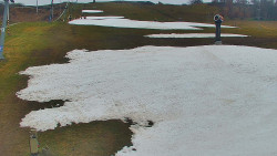 Sjezdovka skiareálu Hlubočky