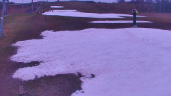 Sjezdovka skiareálu Hlubočky