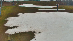 Sjezdovka skiareálu Hlubočky