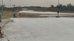 Sjezdovka skiareálu Hlubočky