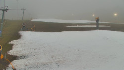 Sjezdovka skiareálu Hlubočky