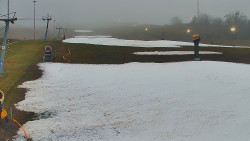 Sjezdovka skiareálu Hlubočky