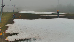 Sjezdovka skiareálu Hlubočky