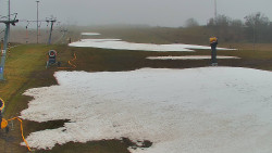 Sjezdovka skiareálu Hlubočky