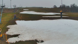 Sjezdovka skiareálu Hlubočky