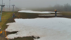 Sjezdovka skiareálu Hlubočky