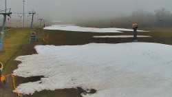 Sjezdovka skiareálu Hlubočky