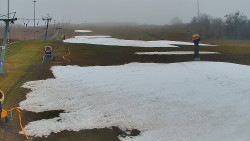 Sjezdovka skiareálu Hlubočky