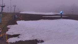 Sjezdovka skiareálu Hlubočky