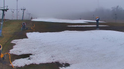 Sjezdovka skiareálu Hlubočky