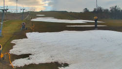 Sjezdovka skiareálu Hlubočky