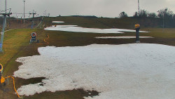 Sjezdovka skiareálu Hlubočky