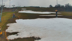 Sjezdovka skiareálu Hlubočky