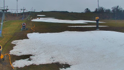 Sjezdovka skiareálu Hlubočky