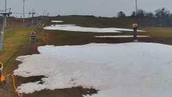 Sjezdovka skiareálu Hlubočky