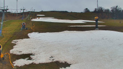 Sjezdovka skiareálu Hlubočky