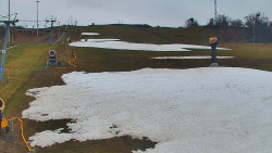 Sjezdovka skiareálu Hlubočky