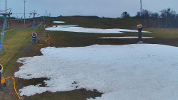 Sjezdovka skiareálu Hlubočky