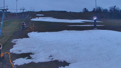 Sjezdovka skiareálu Hlubočky