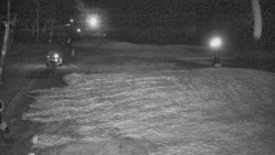 Sjezdovka skiareálu Hlubočky