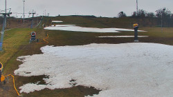 Sjezdovka skiareálu Hlubočky