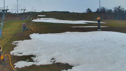 Sjezdovka skiareálu Hlubočky