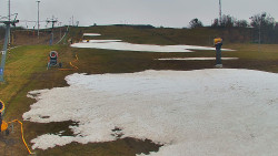 Sjezdovka skiareálu Hlubočky