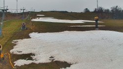 Sjezdovka skiareálu Hlubočky