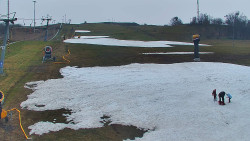 Sjezdovka skiareálu Hlubočky