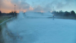 Sjezdovka skiareálu Hlubočky