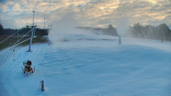 Sjezdovka skiareálu Hlubočky