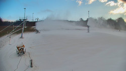 Sjezdovka skiareálu Hlubočky