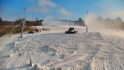 Sjezdovka skiareálu Hlubočky