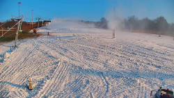 Sjezdovka skiareálu Hlubočky