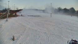 Sjezdovka skiareálu Hlubočky