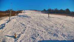 Sjezdovka skiareálu Hlubočky