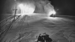 Sjezdovka skiareálu Hlubočky