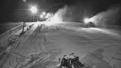 Sjezdovka skiareálu Hlubočky