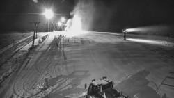 Sjezdovka skiareálu Hlubočky