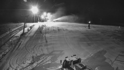 Sjezdovka skiareálu Hlubočky