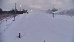 Sjezdovka skiareálu Hlubočky