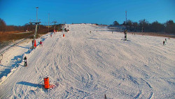 Sjezdovka skiareálu Hlubočky