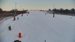 Sjezdovka skiareálu Hlubočky